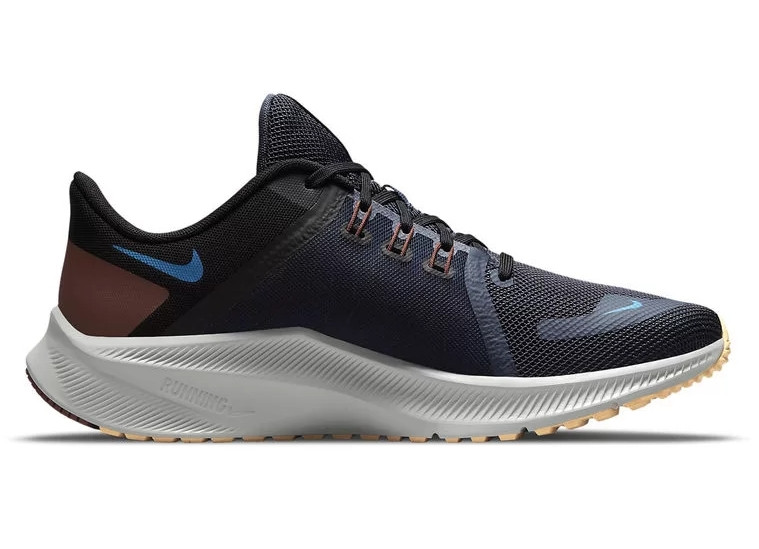 Nike Quest 4 Thunder Blue Black Grey Fog Light Blue DA1105 - 400 - nike dunk pilgrim shoes women - GmarShops