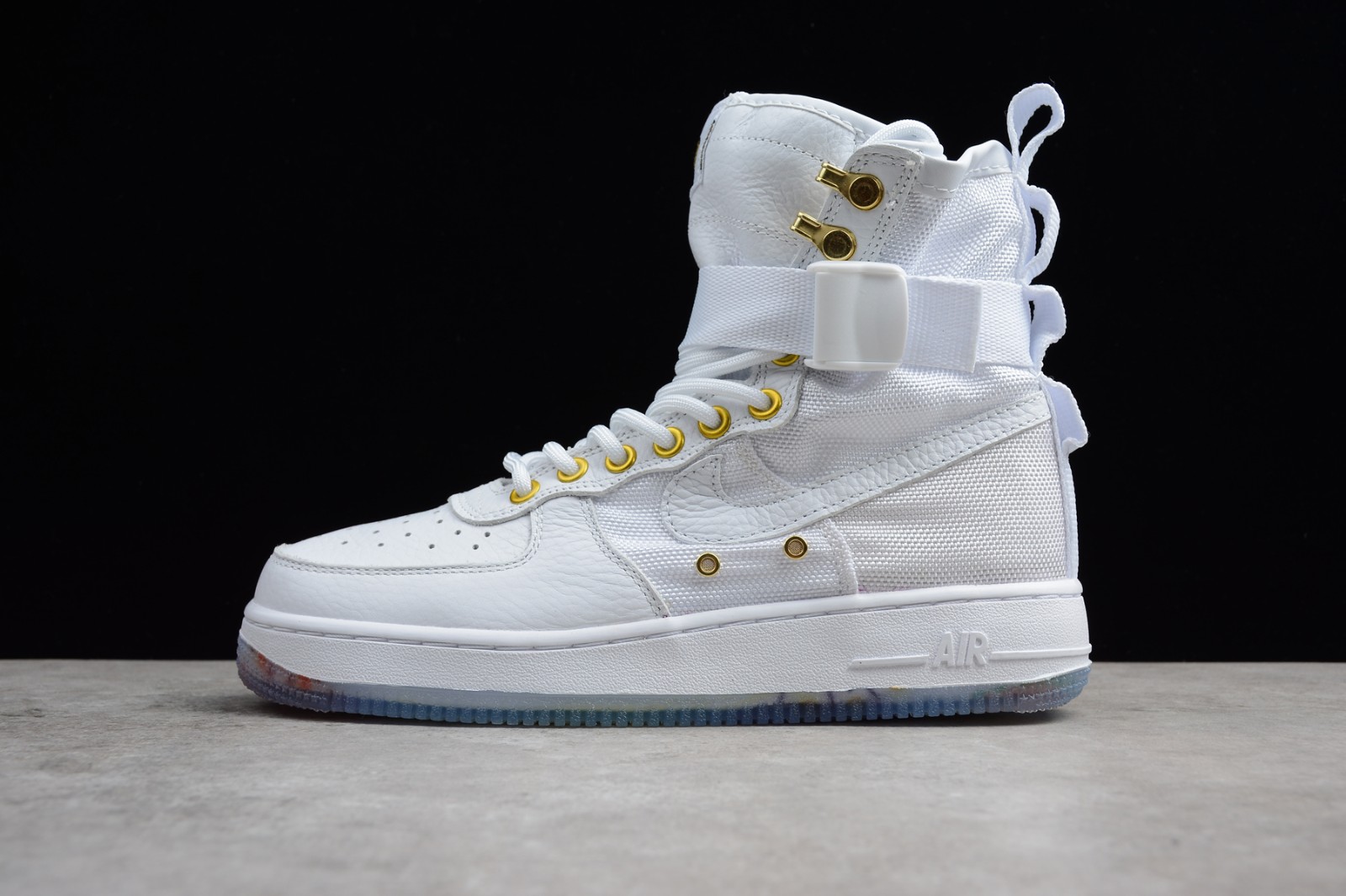 Nike sf air force 1 mid habanero red store