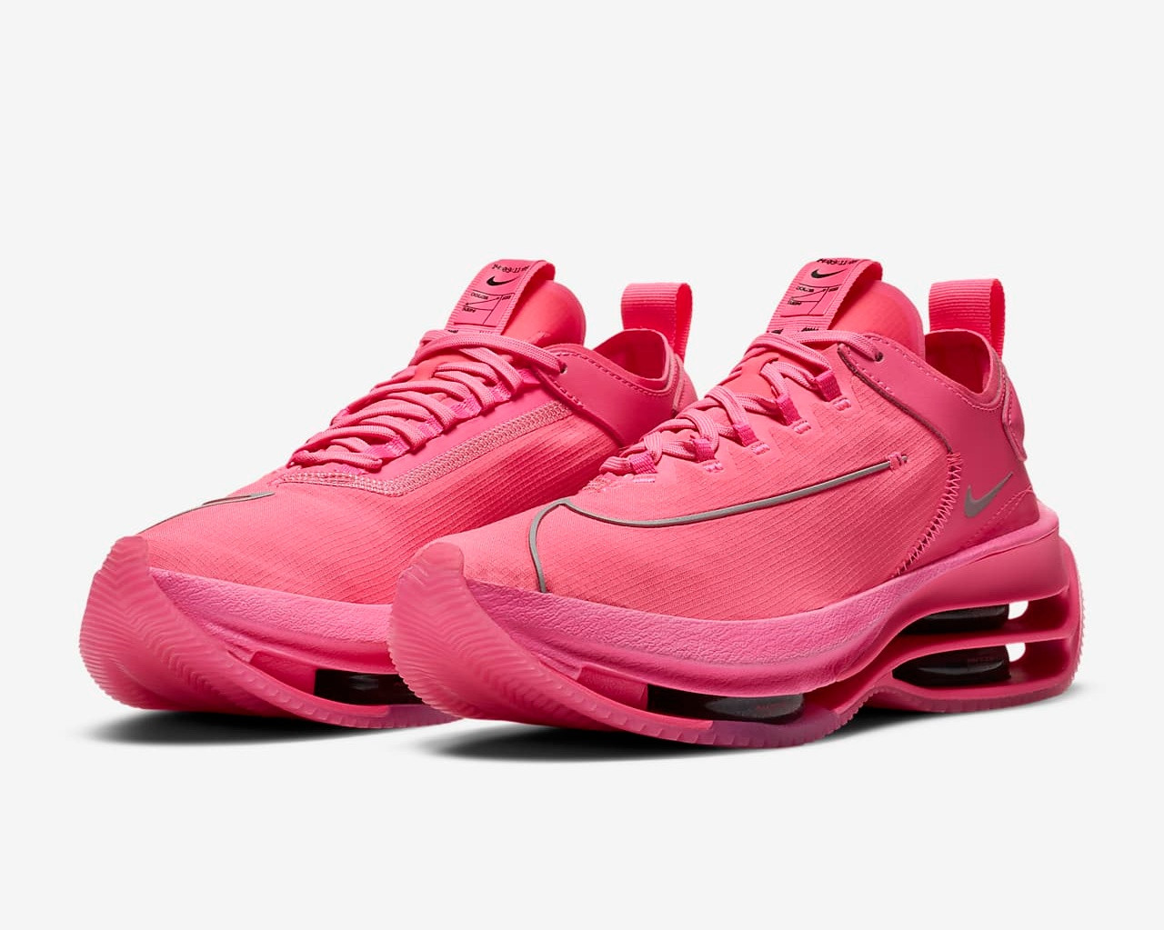 Nike Zoom Double Stacked Pink Blast Black Shoes CZ2909 