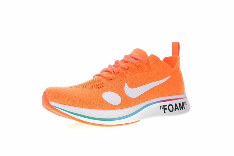 GmarShops - Nike Zoom Fly Mercurial Fk Ow Off White Orange Volt White Total AO2115 - nike air force 180 - 800