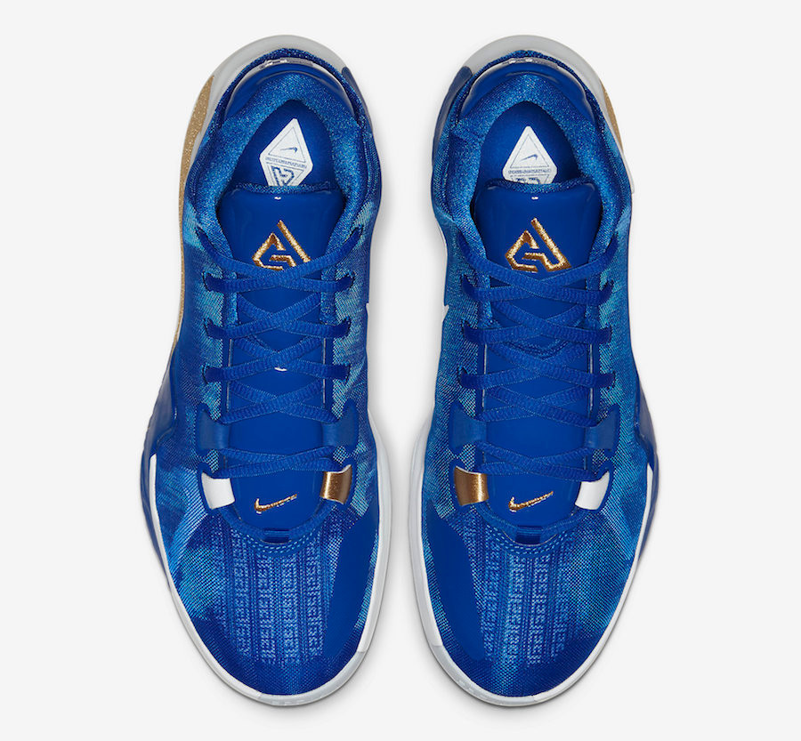 Nike zoom 400 gold top