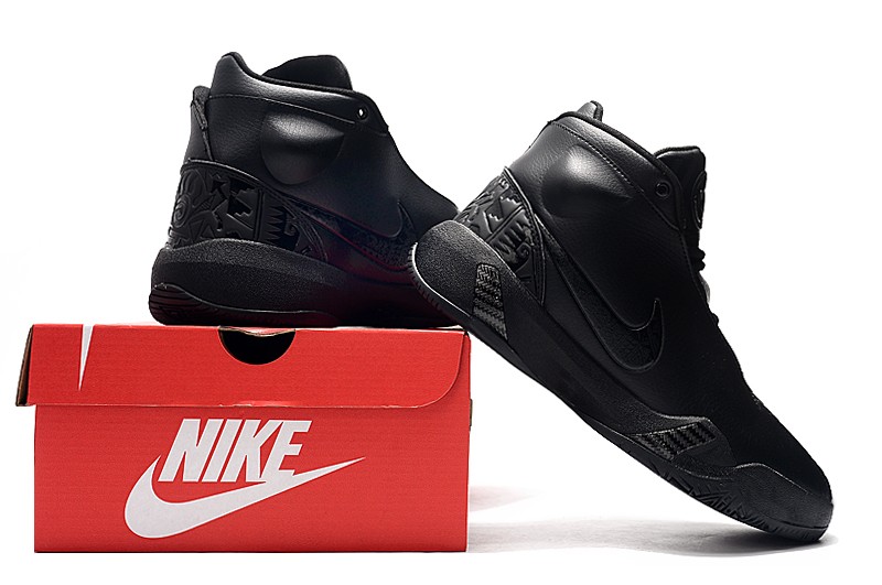 Nike Zoom Heritage N7 Triple Black Cat Basketball Shoes CI1683002