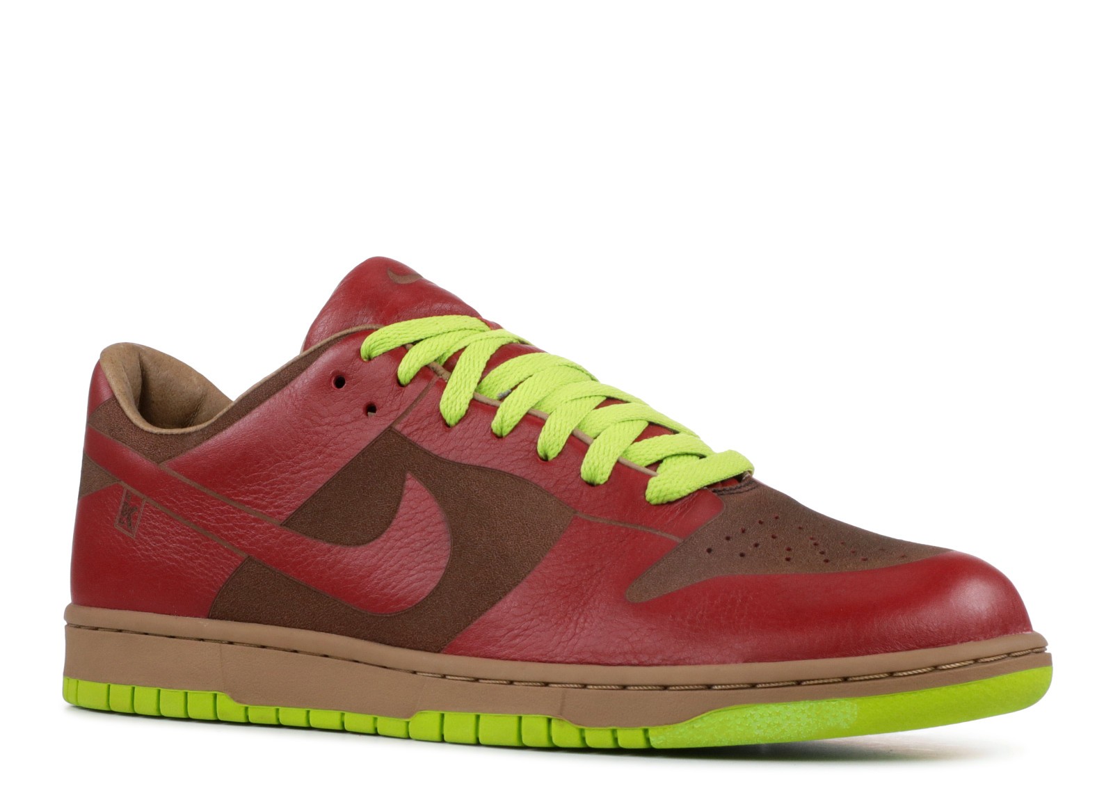 Dunk Low 1 Piece Chartreuse Varsity Red 311611-661 。 - ナイキ