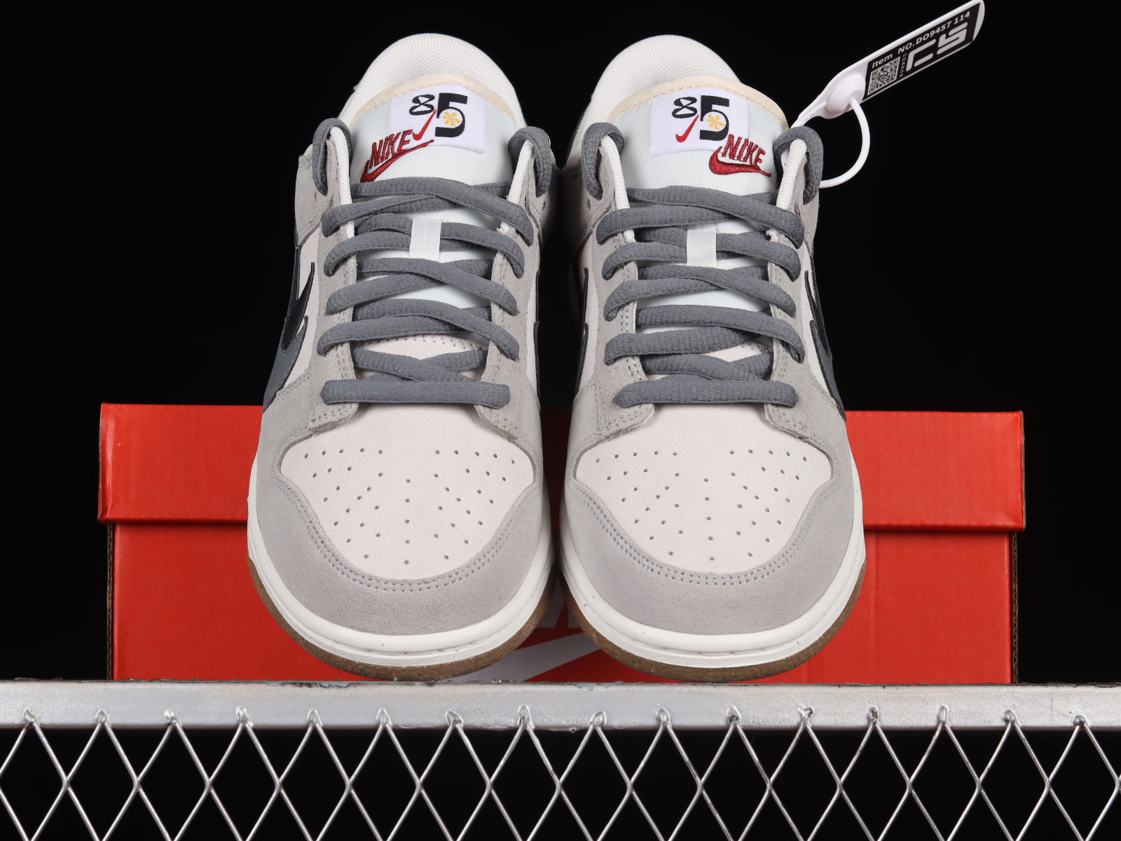 Nike SB Dunk friday Low 85 Light Grey Black DO9457 nike jordan slides youth size - 114 - MultiscaleconsultingShops