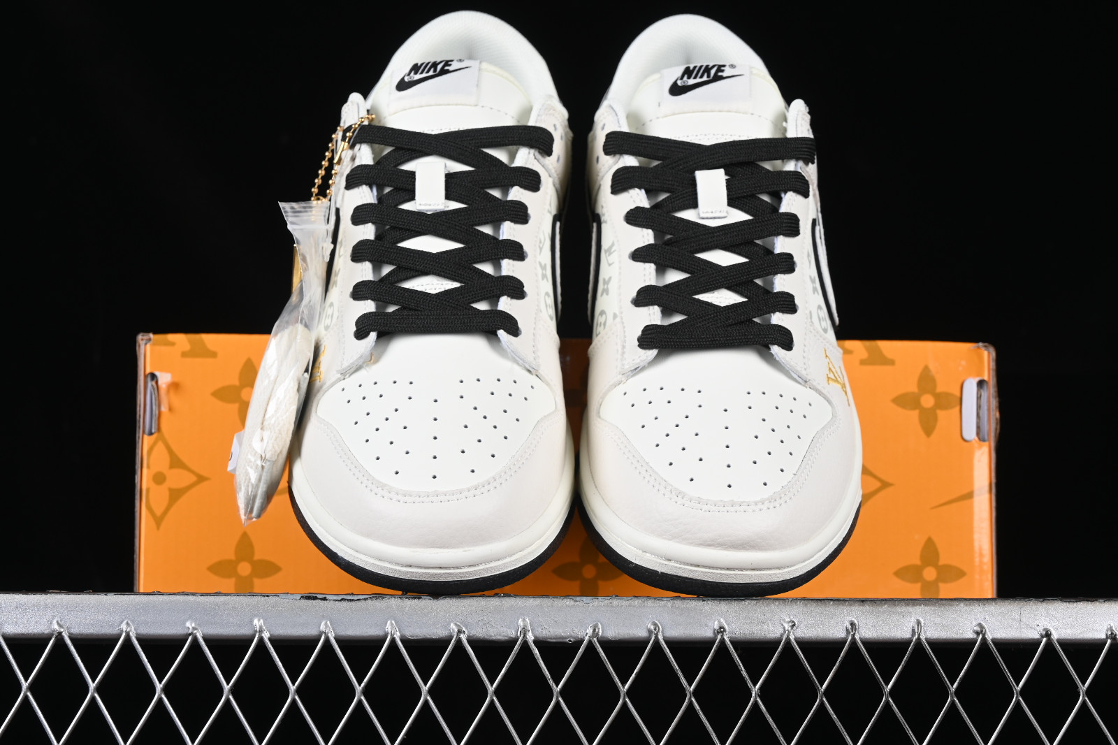 Nike Air Yeezy Black White - Nike SB Dunk Low LV Off White Black Gold  FC1688 - 126 - RvceShops