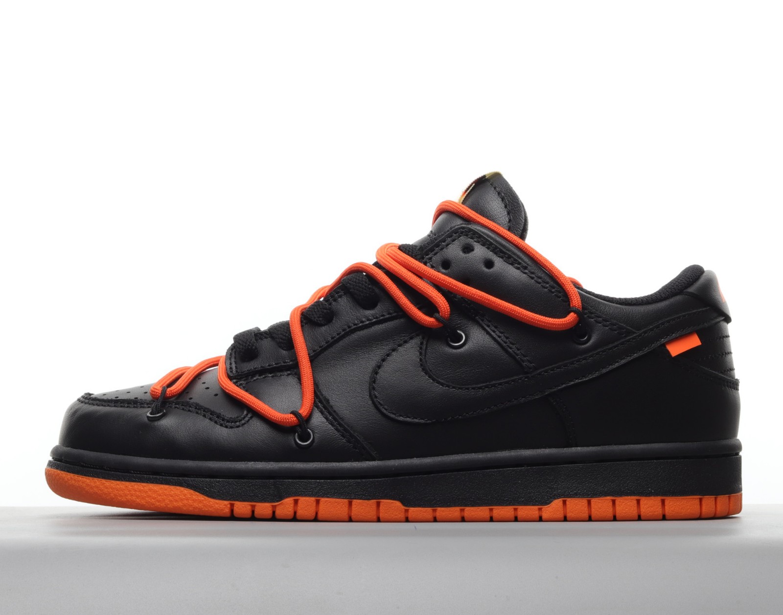 MultiscaleconsultingShops - OW FL x Nike SB Dunk Low Pro Black Total Orange CT0856 - air mags nike zoom high 005