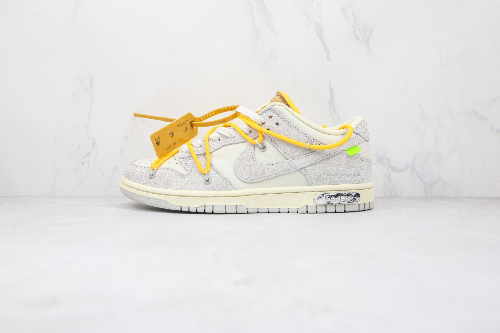 Nike Off-White x Dunk Low 'Lot 38 of 50' | Men's Size 3.5