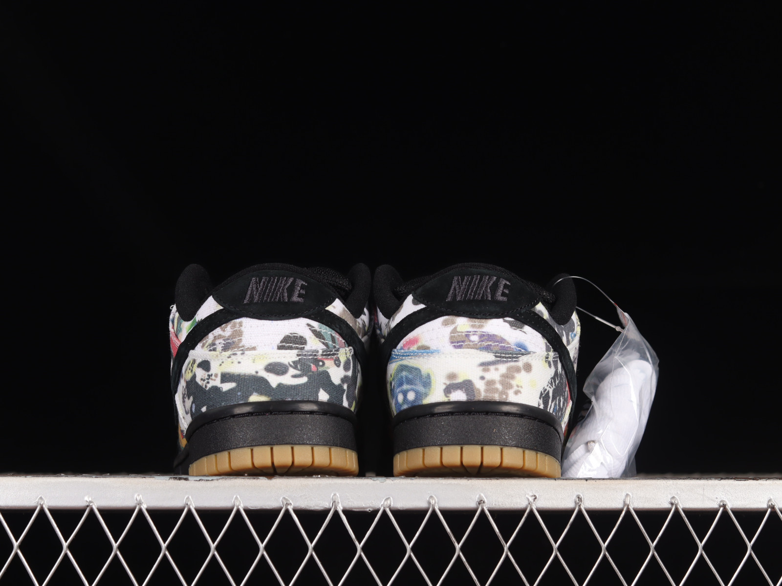Nike SB Dunk Low Supreme Rammellzee Men's - FD8778-001 - US
