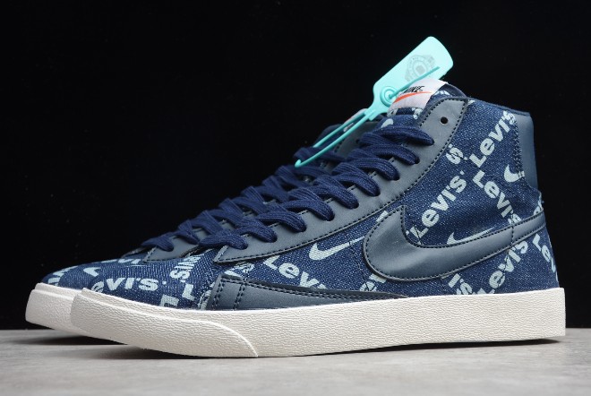 2020 Levis x Nike Blazer Mid QS HH Navy Blue White LH8238 - This Nike Air  Force 1 Low Pays Tribute to Women Getting Their Nails Done - Ariss-euShops  - 002