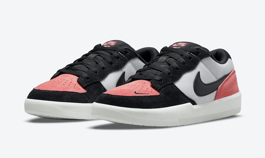 Shelter low-top sneakers - Nike SB Force Pink Salt White Black Wendey Shoes CZ2959 - 600 MultiscaleconsultingShops