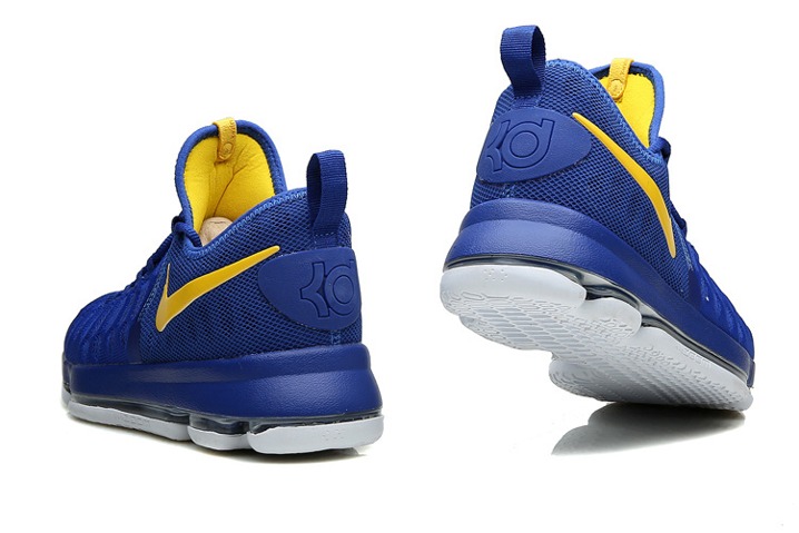 Girls Patent Shoes Lifestyle - GmarShops - Nike KD 9 Kevin Durant Men Basketball Shoes Royal Blue Yellow 843392