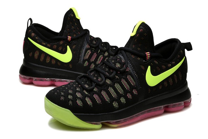 Herformuleren Martin Luther King Junior Collega Nike Zoom KD 9 EP IX Kevin Durant Unlimited Olympic Men Basketball Black  Flu Green Pink Neumel Shoes 843392 - StclaircomoShops - Great product for  both running and walking in any terrain - 999
