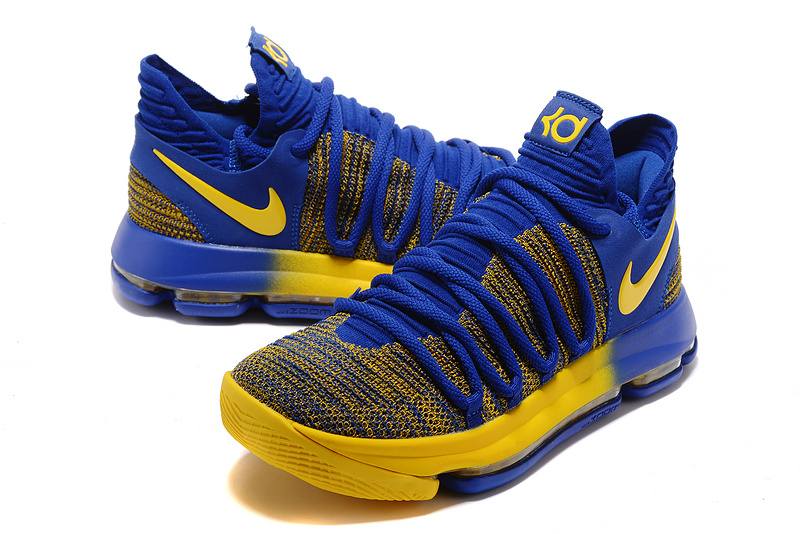 StclaircomoShops - Nike Zoom X 10 Men Basketball Shoe Royal Blue Yellow - Gm500V1 Covert Shoes Sneaker Fashion
