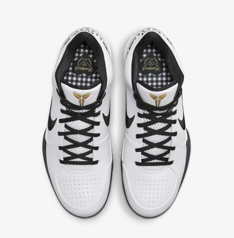 GmarShops - 100 - Nike Kobe 4 Protro Mambacita Gigi White Black Gold Emerald FJ9363 nike furry boot shoe outlet for
