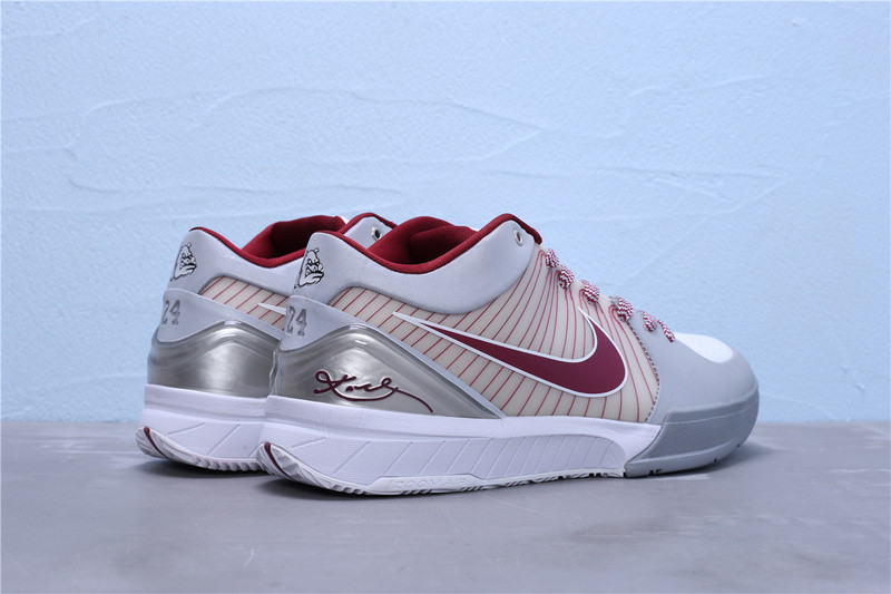 Nike Zoom Kobe 4 IV Protro Red Grey White Basketball Shoes 344355 061 Cra wallonieShops tops Nike Zoom Kobe IV size 12 mens shox