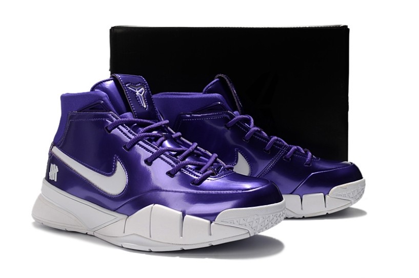 Undefeated x Nike Zoom Kobe 1 ZK1 PE Purple White AQ3635 Labsence de la Nike Free Inneva Woven nest pas passee inapercue AljadidShops 801 Zoom Kobe 1 Protro