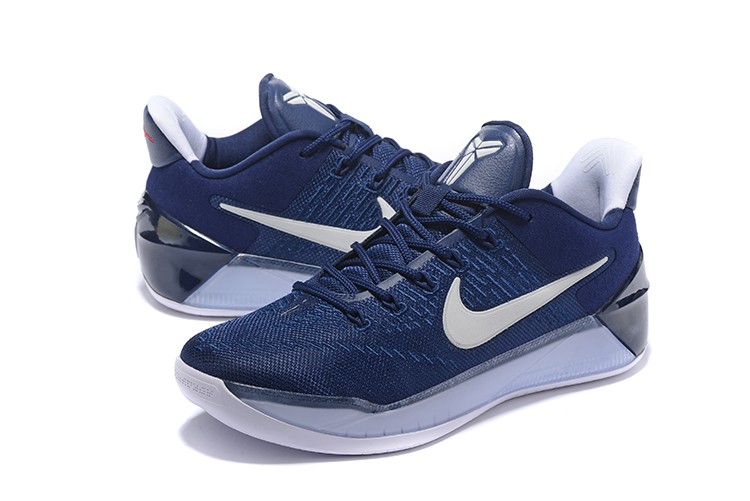 Nike Kobe A.D. Midnight Navy Pure Platinum White Basketball Shoes 852425 406 StclaircomoShops - On Running Cloudvista lace-up sneakers
