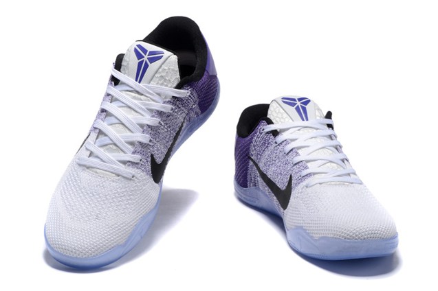 Reflective detailing catches light during nighttime running - Nike Kobe XI  11 Elite Low White Bright Purple Black Men Basketball Shoes 822675 -  Ariss-euShops