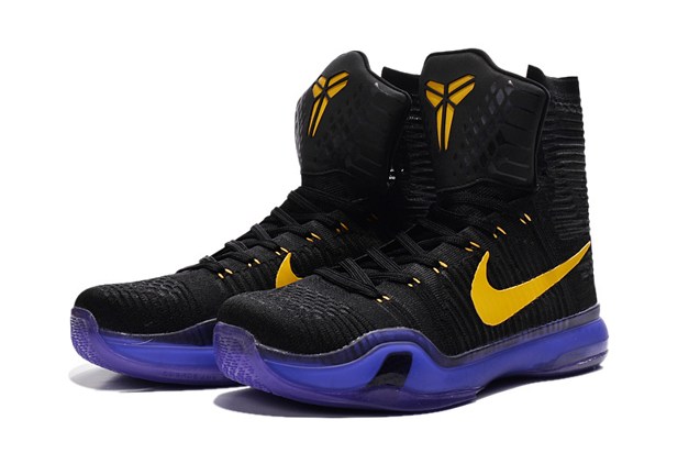 Nike Kobe X 10 Elite High Kobe Bryant Men Basketball Shoes Black Purple  Yellow 718763 - Rvceshops - And Those Summer Miles Have Put Some Wear And  Tear On Your Shoes