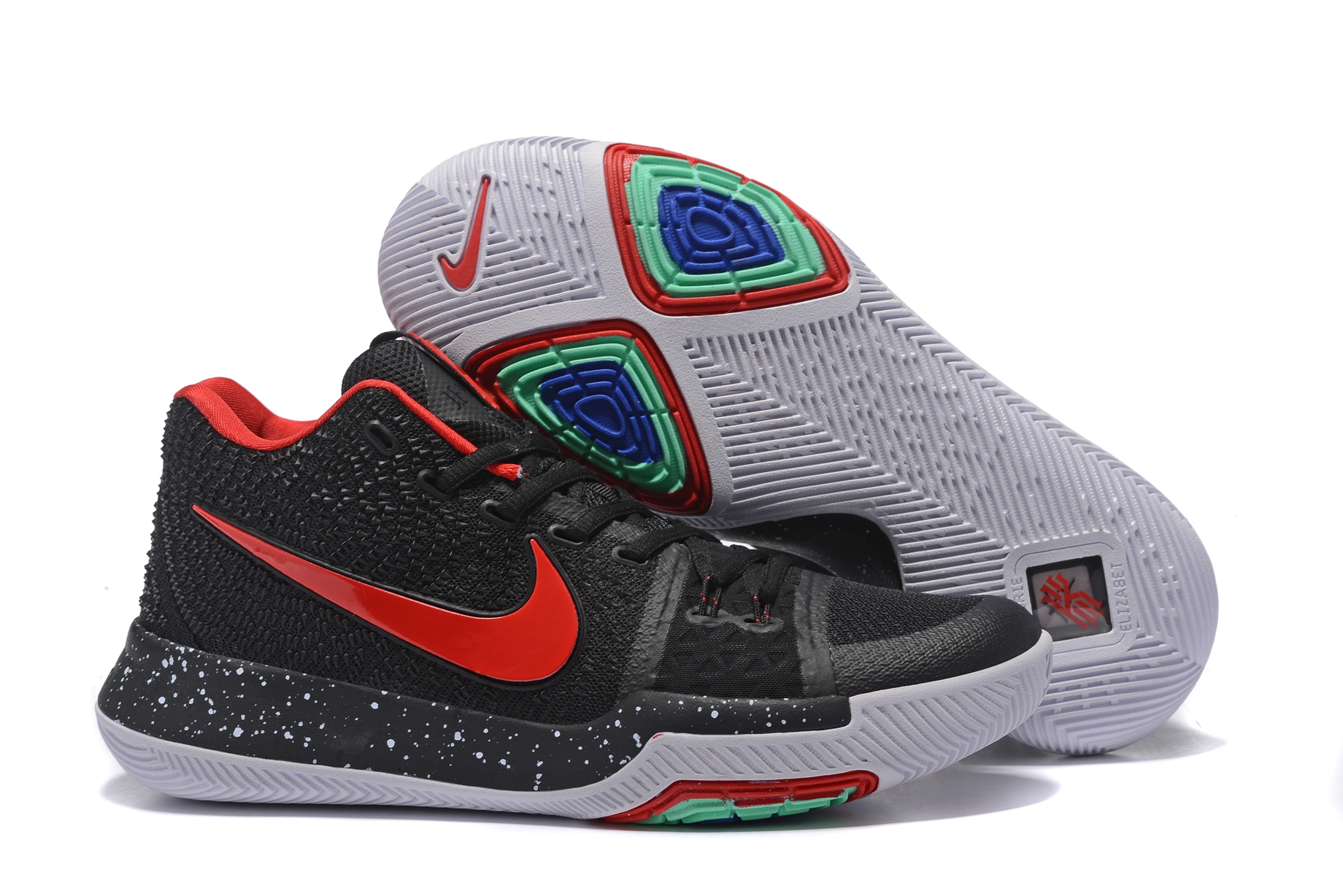 Kyrie 3 red and green deals