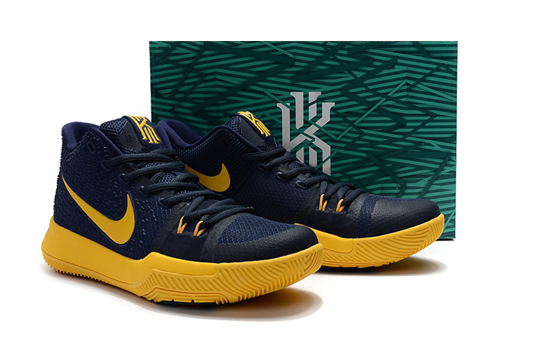 GaleriahitShops excellerate nike air max grey and pink gold color Nike Kyrie 3 Nike Zoom KYRIE 3 EP Youth Big deep blue yellow Kid Shoes