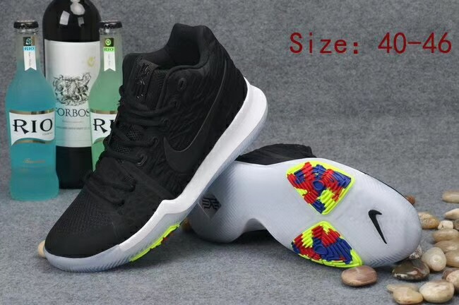 Kyrie 3 all white best sale