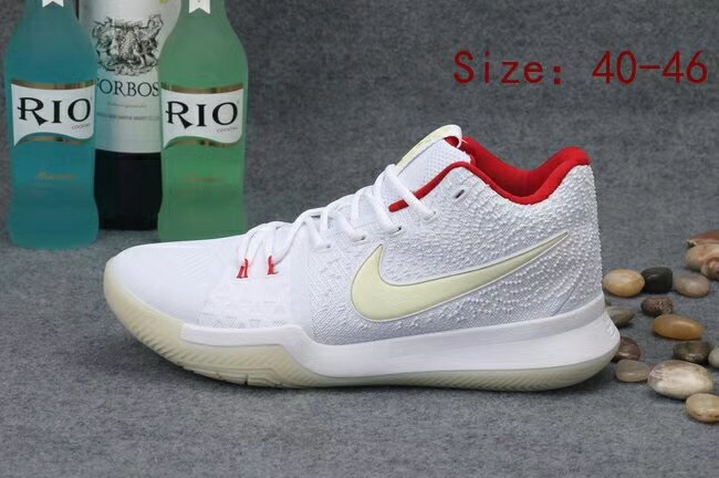 Nike Toeless Kyrie 3 King James Debuts Nike LeBron X Elite Nike Zoom Toeless Kyrie 3 EP Men Basketball Shoesk All White Red GaleriahitShops