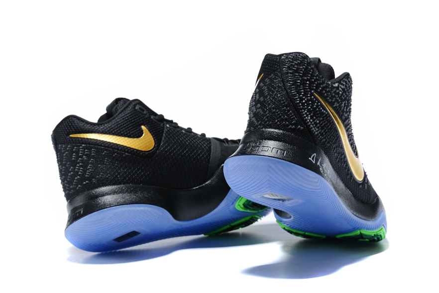 Nike Zoom Kyrie III 3 Men Basketball Shoes Black Green Gold Nike Kyrie 3 WaowShops Air Max 1 1