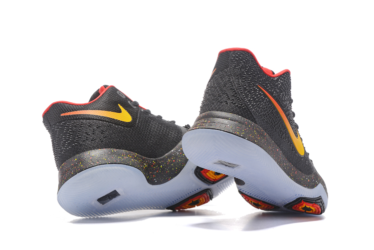 Nike Kyrie 3 nike fi impact 2 gray orange blue paint scheme Nike Zoom Kyrie III 3 Men Basketball Shoes Black Yellow Orange GaleriahitShops