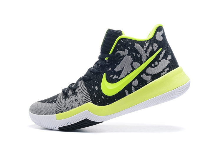 GmarShops Nike Kyrie 3 Air Force 1 Experimental Halloween 2021 Nike Zoom Kyrie III 3 black yellow white Men Basketball Shoes