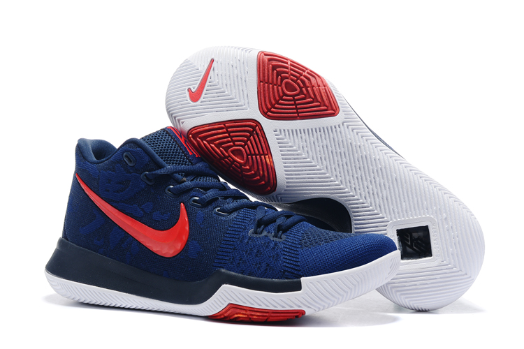 Kyrie 3 red and white discount