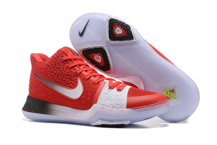 Nike Zoom Kyrie III 3 red whitel Men Basketball Shoes girls nike rainbow running shoes women GmarShops Nike Kyrie 3