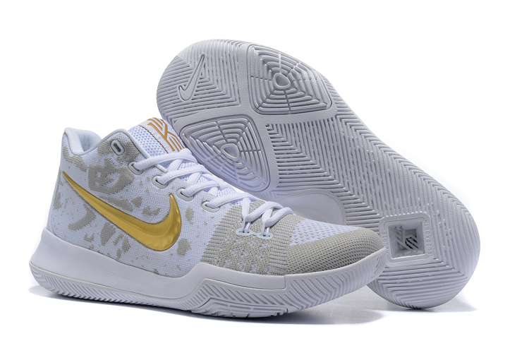 WaowShops jordan flyknit elevation 23 university red aj8207 601 release date Nike Kyrie 3 Nike Zoom Kyrie III 3 white yellow Men Basketball Shoes