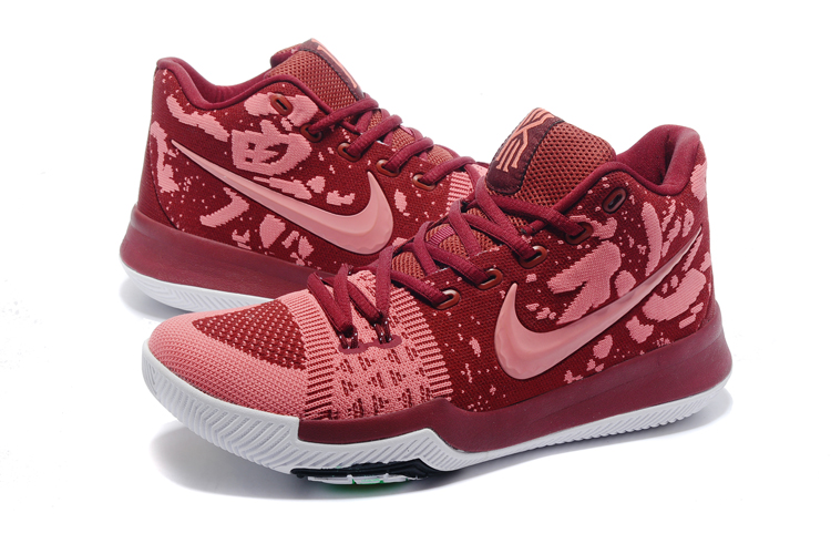 kyrie irving shoes maroon