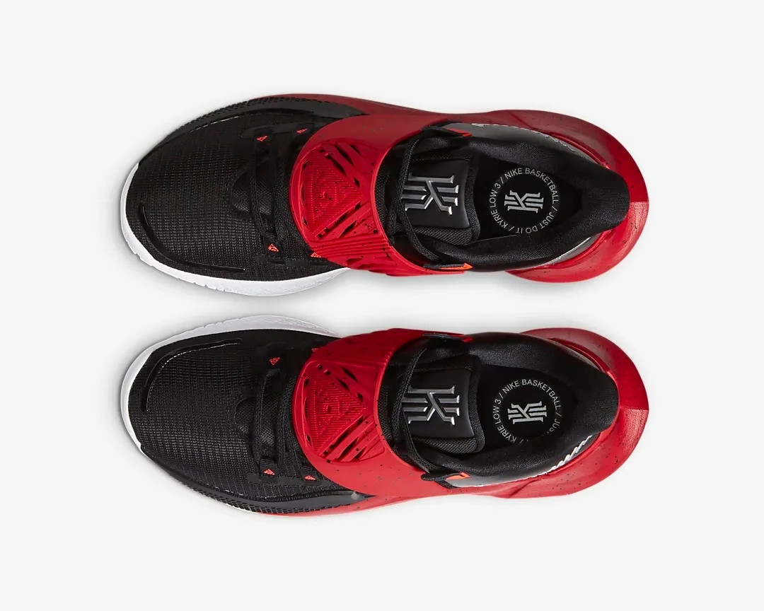 kyrie low 3 red and black