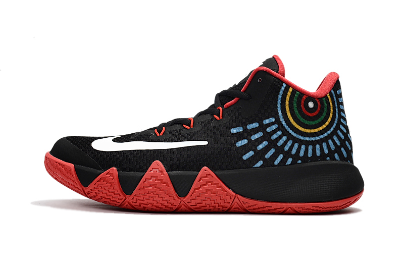 Kyrie 4 mens black hot sale