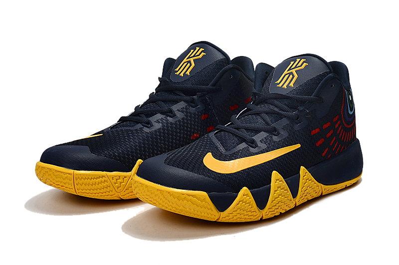 Nike Kyrie 4 Men Basketball Shoes Black Yellow nike blazer sb premium se black line for sale ohio GaleriahitShops Nike Kyrie 4