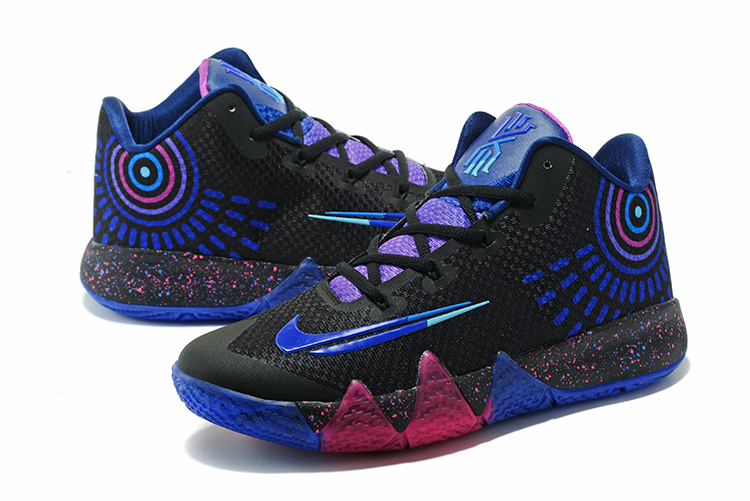 Black and blue kyrie 4 top
