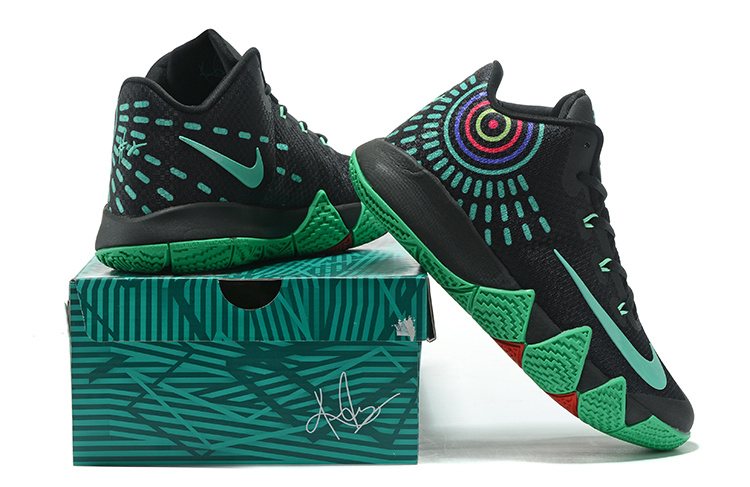 Kyrie 4 green and black cheap