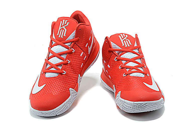 Nike Kyrie 4 Nike Zoom Kyrie 4 Men Basketball Shoes Red White New GmarShops nike shoes for kids dubai free