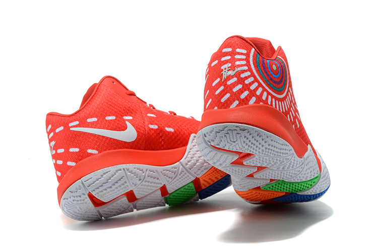 Kyrie 4 white red store