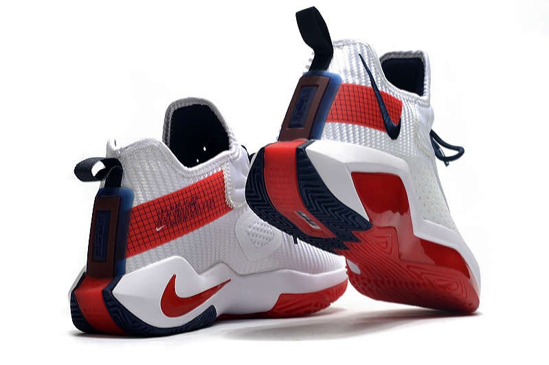 Lebron 14 red and white top
