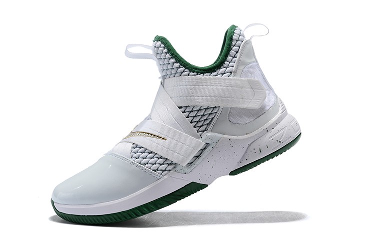 lebron soldier 12 white and green