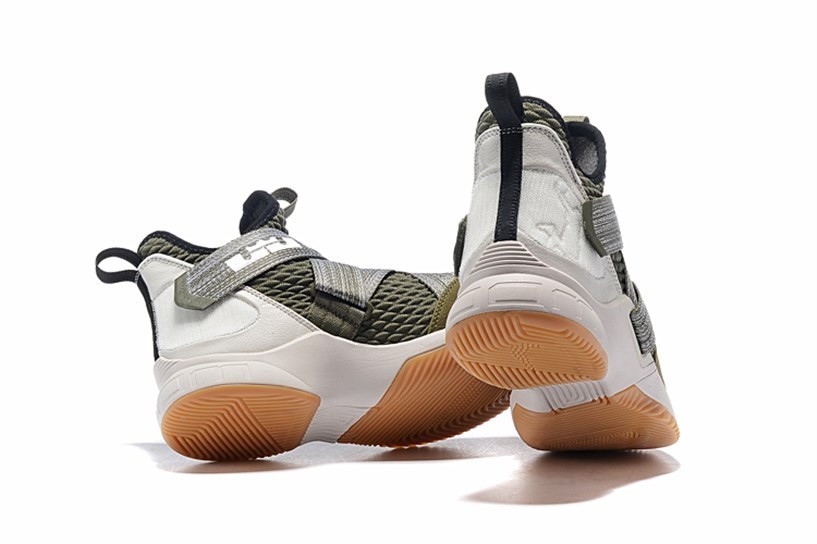 GmarShops 301 Nike Zoom Lebron Soldier XII 12 Army Green AO4053 Lebron Soldier XII 12 boys nike slant mid ms dark gray blue area rug