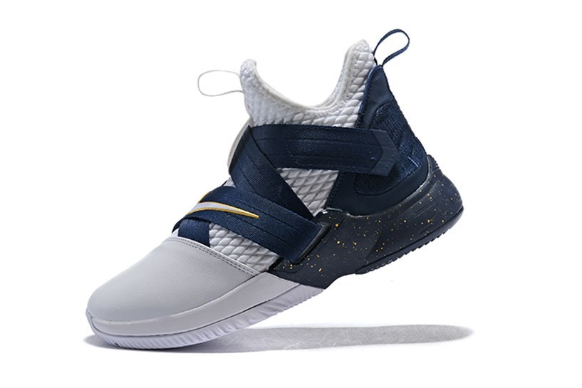 Lebron soldier 12 blue and gold 2025