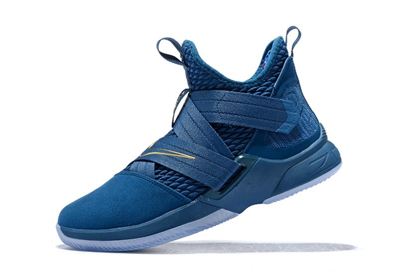 GaleriahitShops Lebron Soldier XII 12 403 Nike Zoom Lebron Soldier XII 12 Philippine Blue Gold AO4053 Nike Womens 2020 FK Violet Ash Rainbow Weave