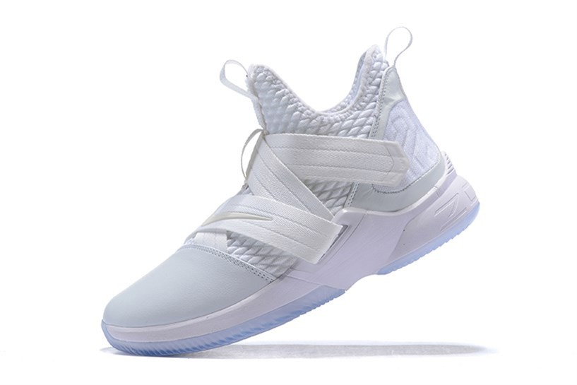 Nike lebron soldier 12 triple white new arrivals