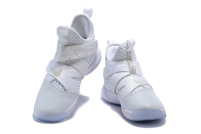 Nike lebron soldier 12 triple white new arrivals