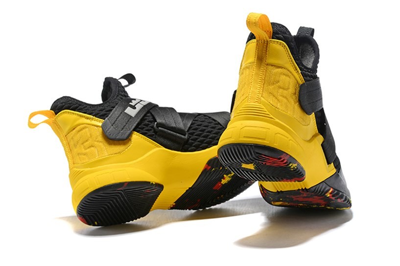 Nike Zoom Lebron Soldier XII 12 Yellow Black AO4053 Lebron Soldier XII 12 GmarShops Introducing the all new Nike 501
