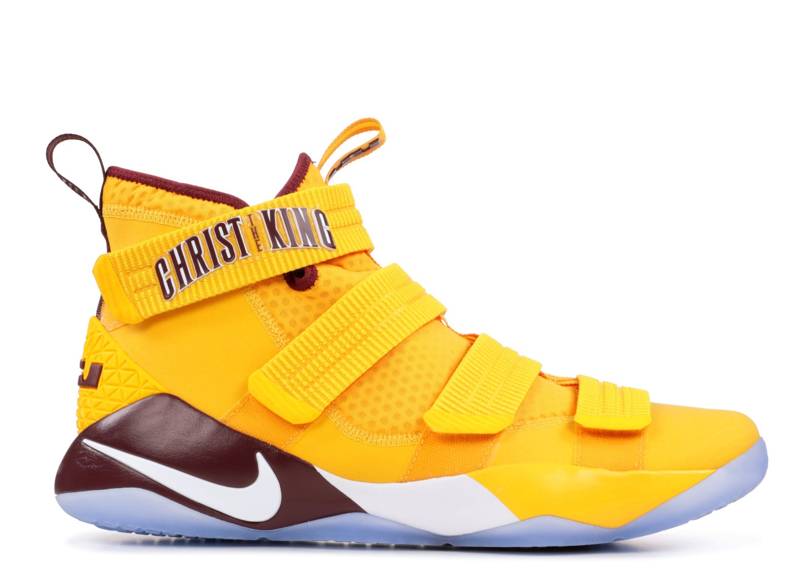 lebron soldier 11 white and gold